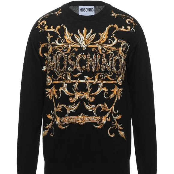 Moschino Sweater knitted Logo - Picture 1 of 9
